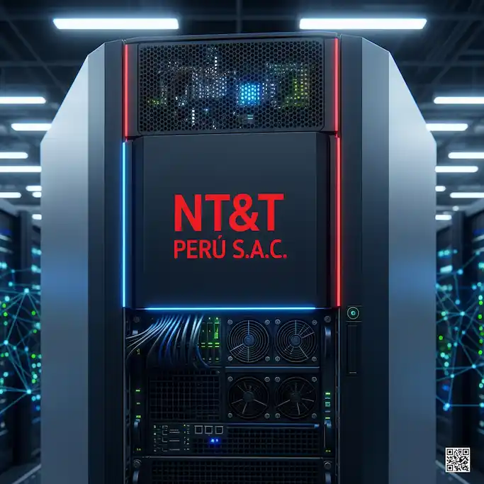 Servidor NT&T PERÚ con soluciones cloud y data center de alto rendimiento